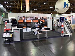 eab solar Messestand auf der Landesbauaustellung Magdeburg