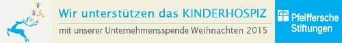 Der Elektroanlagenbau Michael Embach e.K. unterstützt das Kinderhospiz mit einer Weihnachtsspende