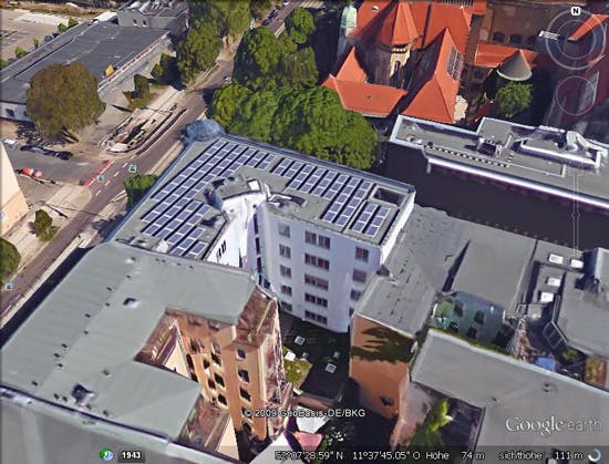 Abbildung 7 Solaranlage Otto-von-Guericke-Straße, Magdeburg
