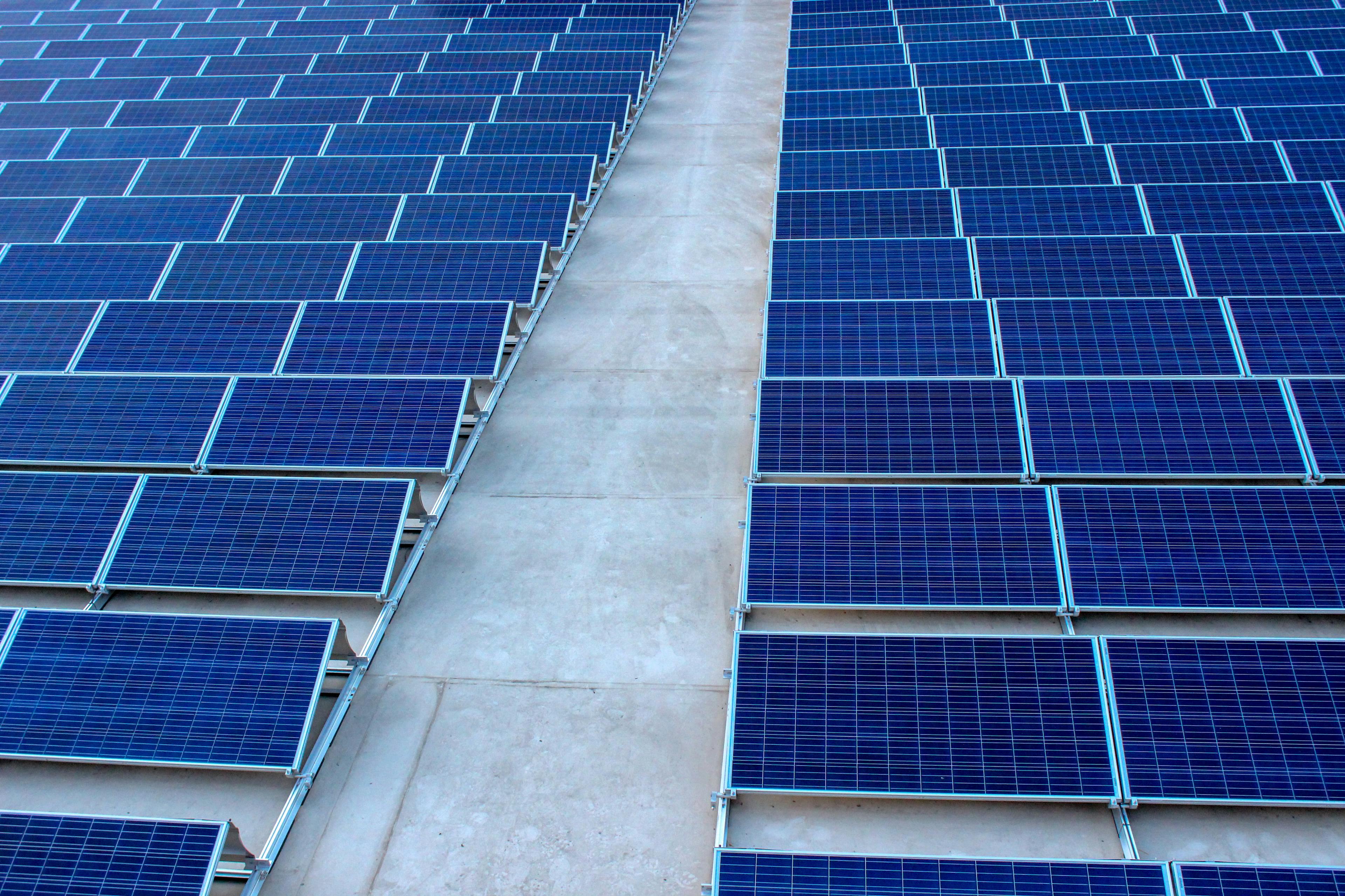 Gewerbliche Solaranlage zur Energiekosteneinsparung