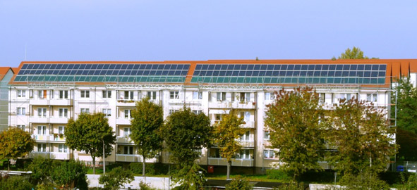 Referenz-Solaranlage in Aschersleben (Salzlandkreis in Sachsen-Anhalt)