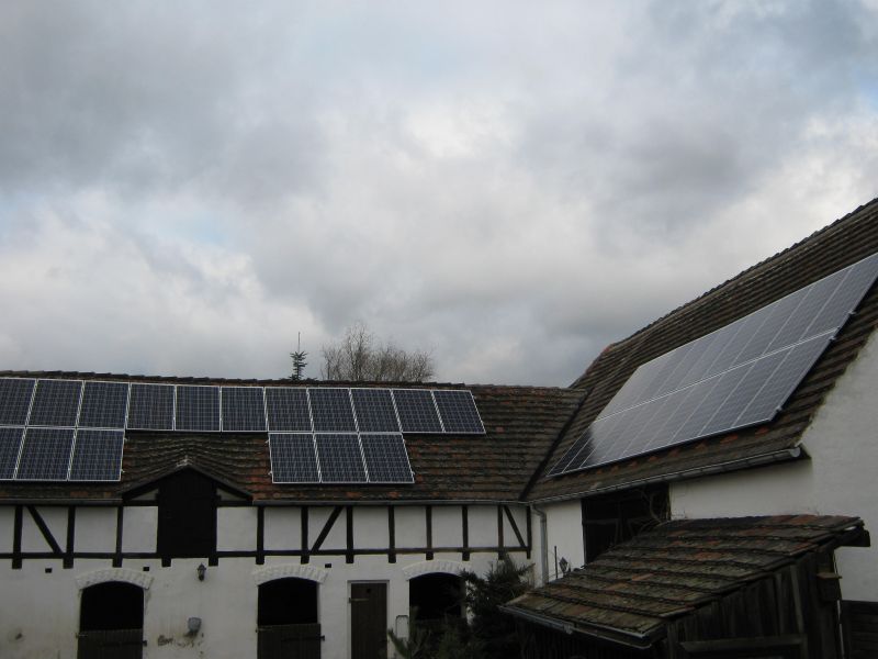Referenz-Photovoltaikanlage in Mahlwinkel (Landkreises Börde in Sachsen-Anhalt)