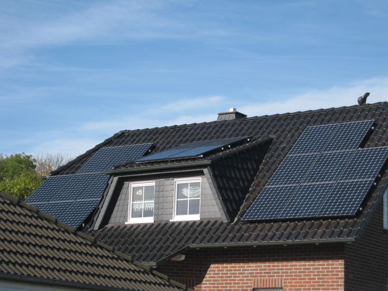 Referenz-Solarstromanlage in Bottmersdorf (Landkreis Börde in Sachsen-Anhalt)