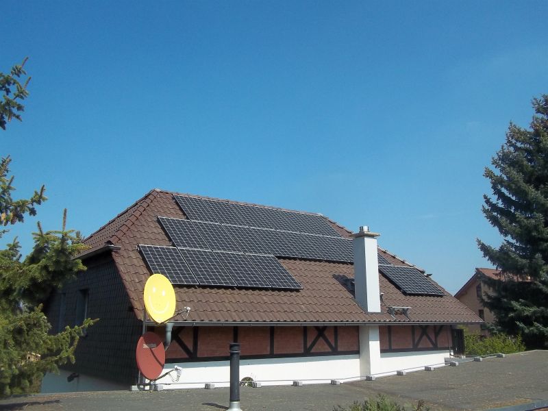 Solarstromanlage in Prester (Magdeburg in Sachsen-Anhalt)