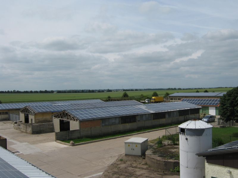 Referenz-Photovoltaikanlage in Hohendodeleben (Landkreis Börde in Sachsen-Anhalt)