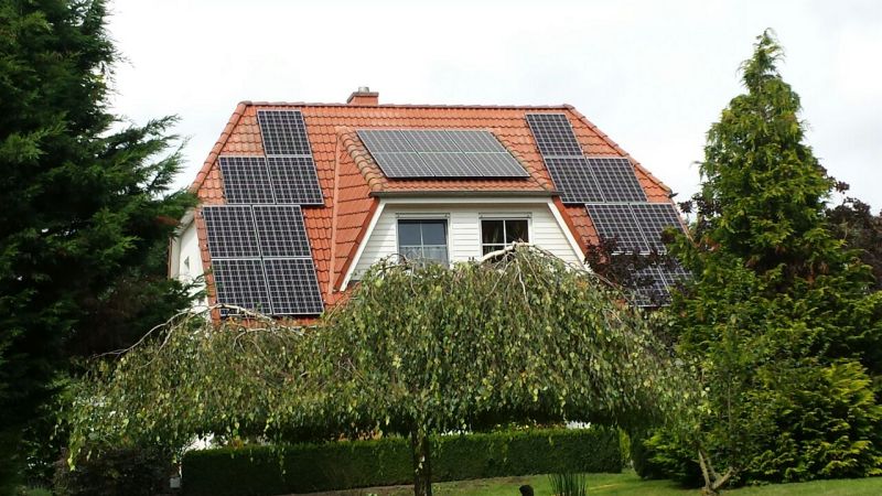 Referenz-Solarstromanlage in Peseckendorf (Landkreis Börde in Sachsen-Anhalt)