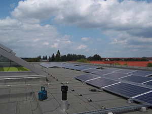 Photovoltaikanlage der Schule Carl von Clausewitz 